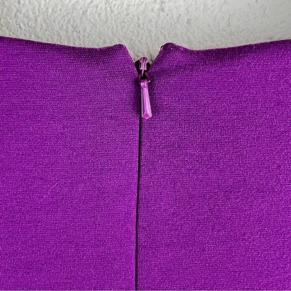 ADRIANNA PAPELL Purple Evening Dress. Beautifully tailored & lined. Party weddin - Picture 5 of 10